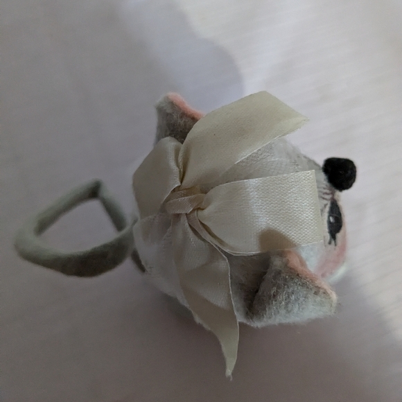 VTG AnnaLee dolls mice bride and groom couple wedding mouse - Picture 17 of 17